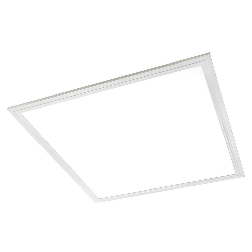Field Adjustable 2 ft. x 2 ft. Selectable Lumen Integrated LED Panel Light Selectable CCT (4-Pack) - Super Arbor
