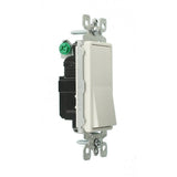 Decora 15 Amp Illuminated Switch, White - Super Arbor
