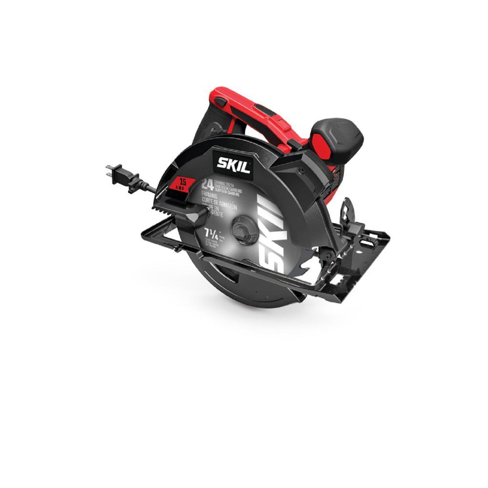 7-1/4 in. Corded Circular Saw with Laser - Super Arbor