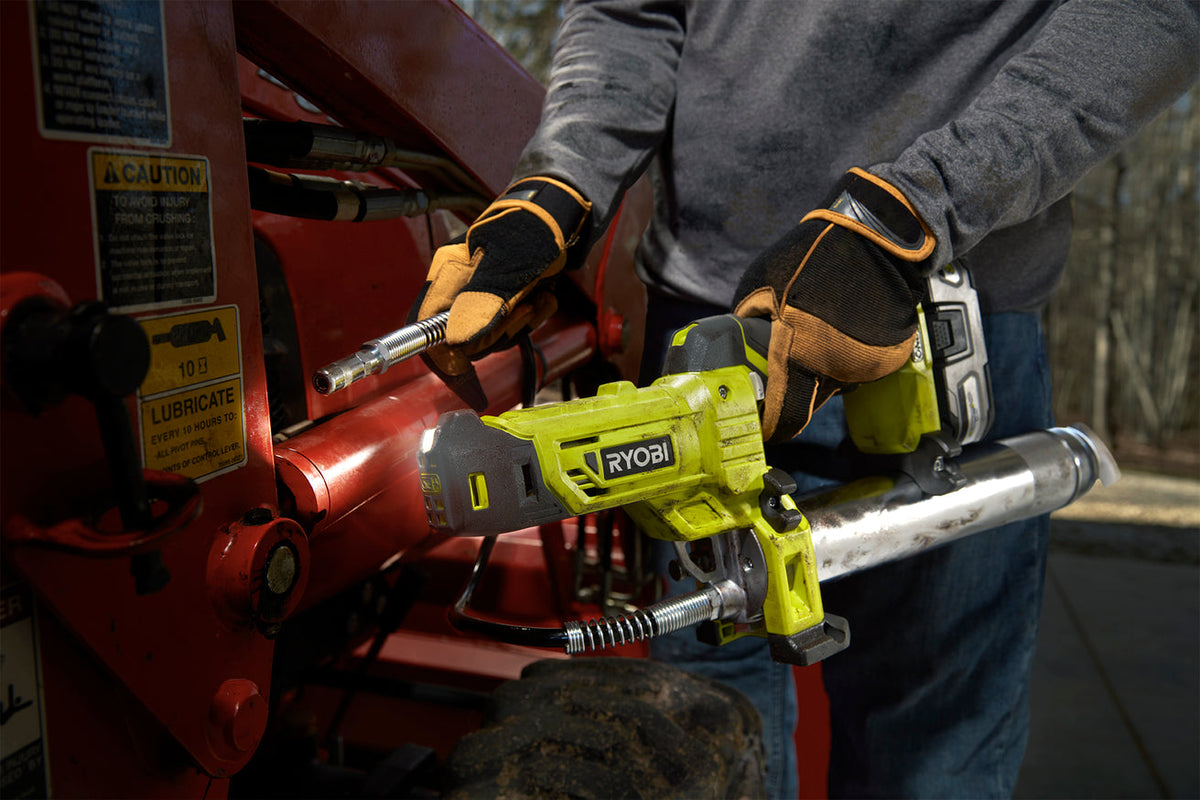 RYOBI 18-Volt ONE+ Grease Gun (Tool-Only)
