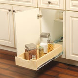 Knape & Vogt 11.78-in W x 5-in H 1-Tier Pull Out Wood Soft Close Baskets & Organizers