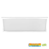 1 ft. x 4 ft. 50-Watt4000 Lumens Dimmable White Integrated LED Edge-Lit Flat Panel Flush Mount Light Color Changing CCT