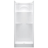 DELTA White Acrylic One-Piece Shower (Common: 32-in x 32-in; Actual: 78-in x 31.875-in x 31.875-in)