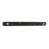 12 Outlet NEMA 5-20R Horizontal Rack Mount Surge Protective Power Distribution Unit with NEMA L5-20P Locking Plug, Black - Super Arbor