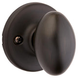 Aliso Satin Nickel Passage Hall/Closet Door Knob - Super Arbor
