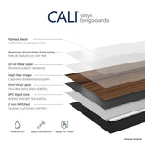 CALI (Sample) Longboards Island Maple Waterproof Wood Look Interlocking or Glue Down Luxury Vinyl Plank