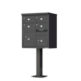 16-Mailboxes 1-Outgoing Mail Compartment 2-Parcel Lockers Pedestal Mount Cluster Box Unit - Super Arbor