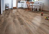 CALI Longboards Osprey Oak Brown 20-mil x 9-in W x 70-in L Waterproof Interlocking Luxury Vinyl Plank Flooring (26.62-sq ft/ Carton)