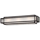 Camden Square 3-Light Aged Charcoal Bath and Vanity Light