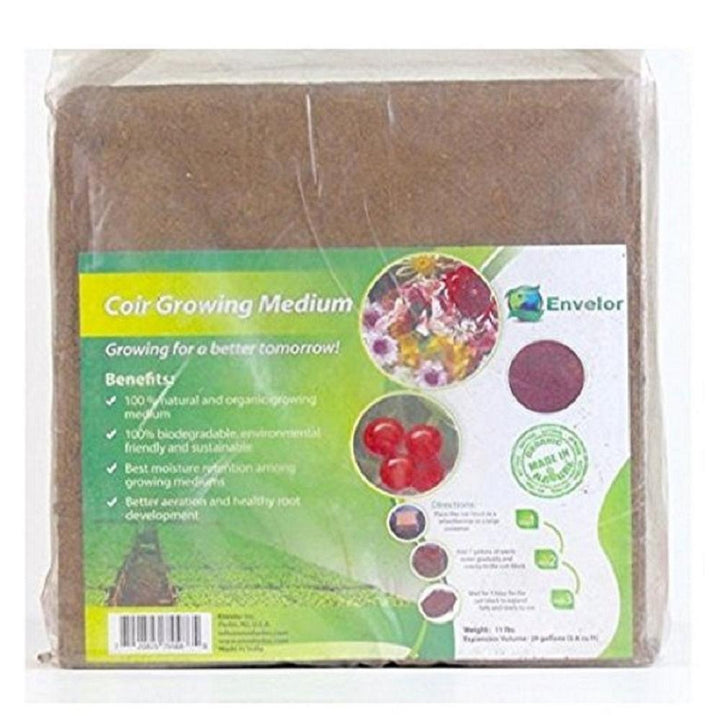 11 Qt. Coco Coir Growing Media Brick - Super Arbor