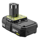 RYOBI ONE+ 90 MPH 200 CFM 18-Volt Lithium-Ion Cordless Leaf Blower/Sweeper - 2.0 Ah Battery and Charger Included