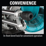 15 Amp 10 in. Dual Bevel Sliding Compound Miter Saw with Laser/Bonus Compact Folding Miter Saw Stand - Super Arbor