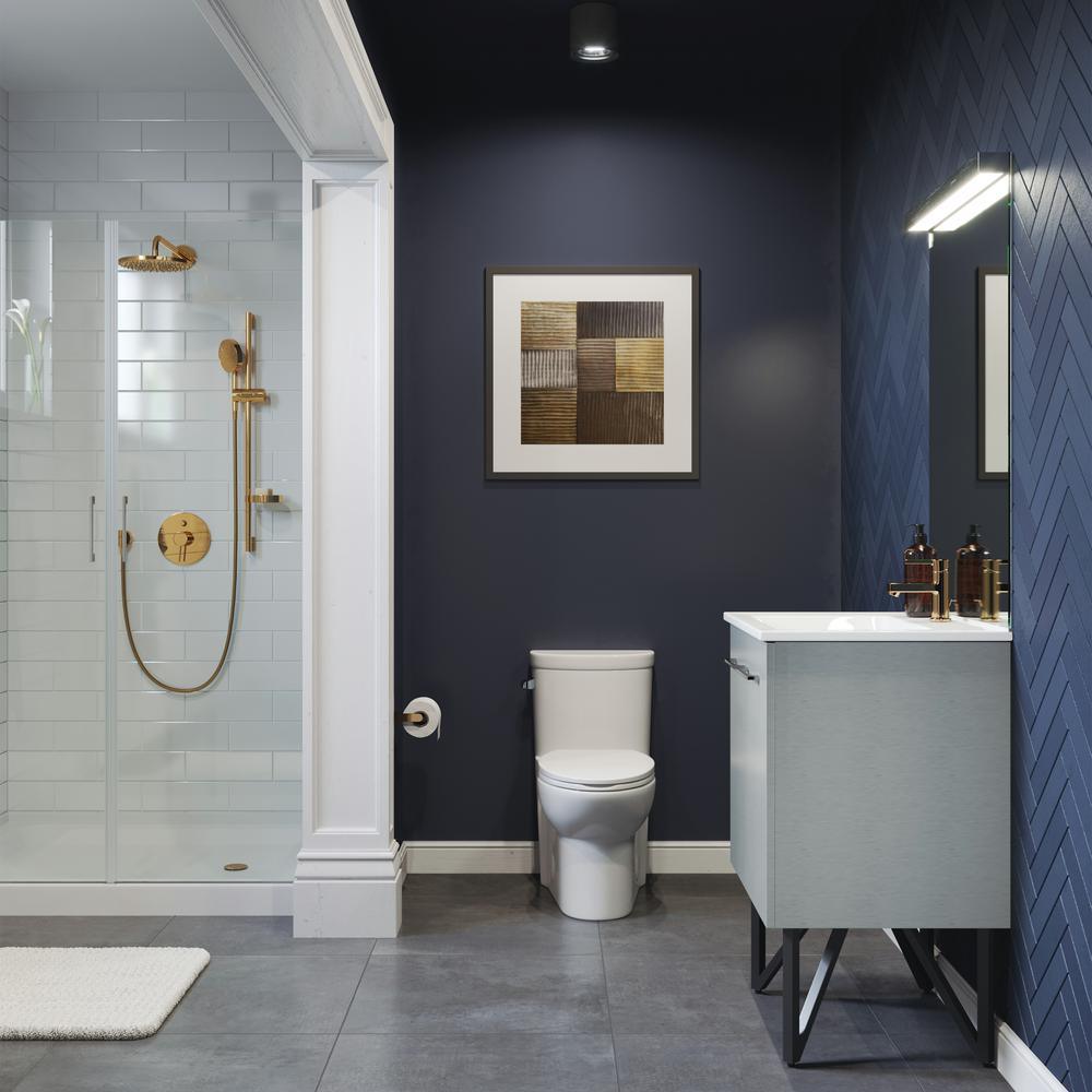 Voltaire 48 in. x 36 in. Single Threshold Acrylic Right Drain Shower Base in White - Super Arbor