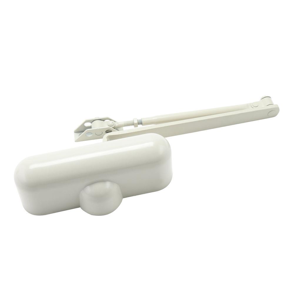 Heavy-Duty Ivory Residential Door Closer - Super Arbor