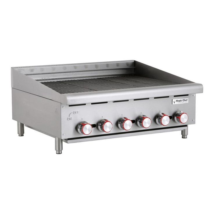 Commercial 36 in. Countertop Radiant Charbroiler