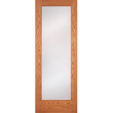 24 in. x 80 in. Privacy Smooth 1 Lite Primed MDF Interior Door Slab - Super Arbor
