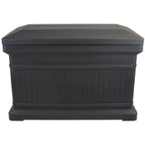 Graphite Standard Horizontal Architectrual ParcelWirx Delivery Drop Box - Super Arbor