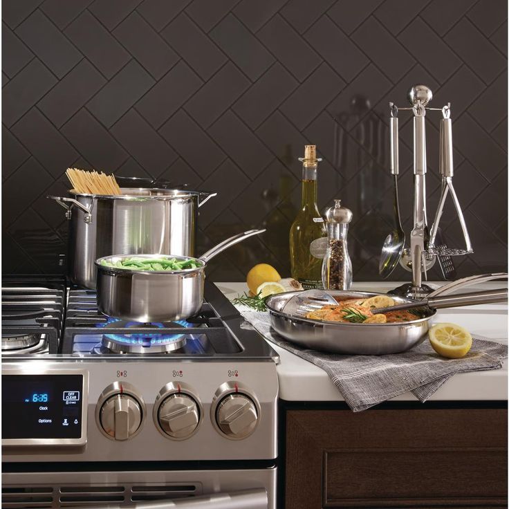 MultiClad Pro 12-Piece Stainless Steel Cookware Set