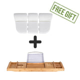 Freestanding 67 in. Acrylic Flatbottom Bathtub Modern Stand Alone Tub Luxurious SPA Tub in Glossy Silver - Super Arbor