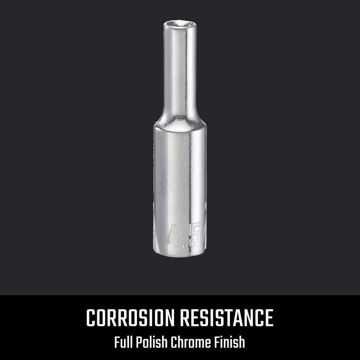 Craftsman 4.5mm Metric Deep Socket - 1/4" Drive, 6 Point