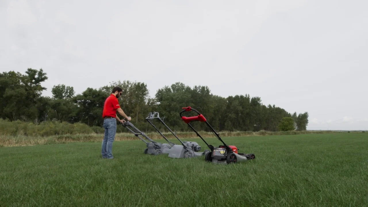 Milwaukee M18 FUEL Brushless 21 in. Self-Propelled Mower Kit with String Trimmer, Edger, Hedge Trimmer, (2) 12.0 Ah Batteries and Charger