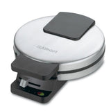 Single Waffle Stainless Steel American Waffle Maker with Recipe Book