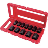 Craftsman Metric 6 Point Socket Set, 12 pc