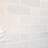 Amagansett Fog 2 in. x 8 in. 9 mm Satin Ceramic Wall Tile (5.38 sq. ft. / box)