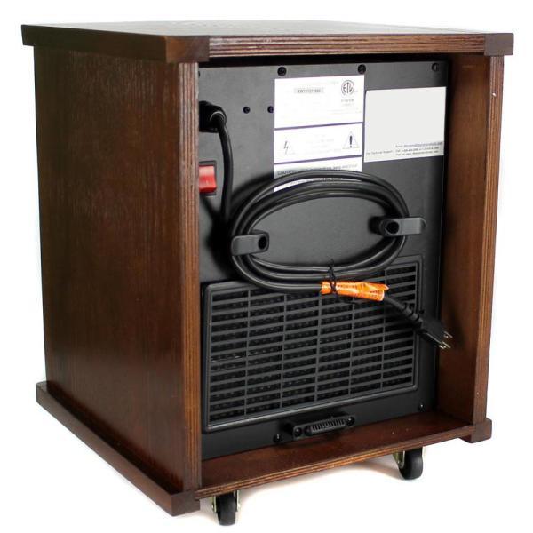 LifePro 6 Element 1500-Watt Portable Infrared Quartz Space Heaters (Pair) - Super Arbor