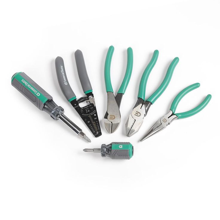 7-Piece Electrician's Tool Set with Pouch