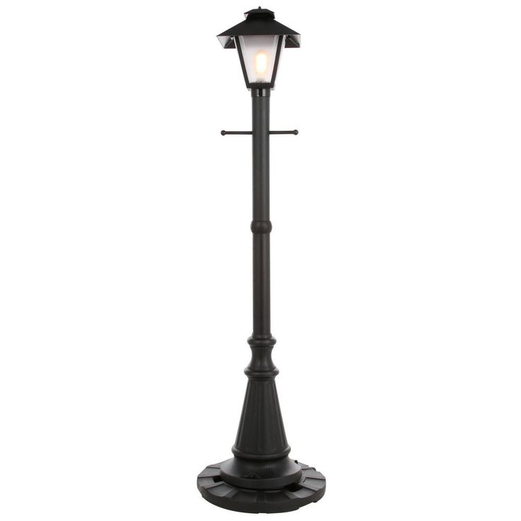 Cape Cod Black Outdoor Plug-In Post Lantern Patio