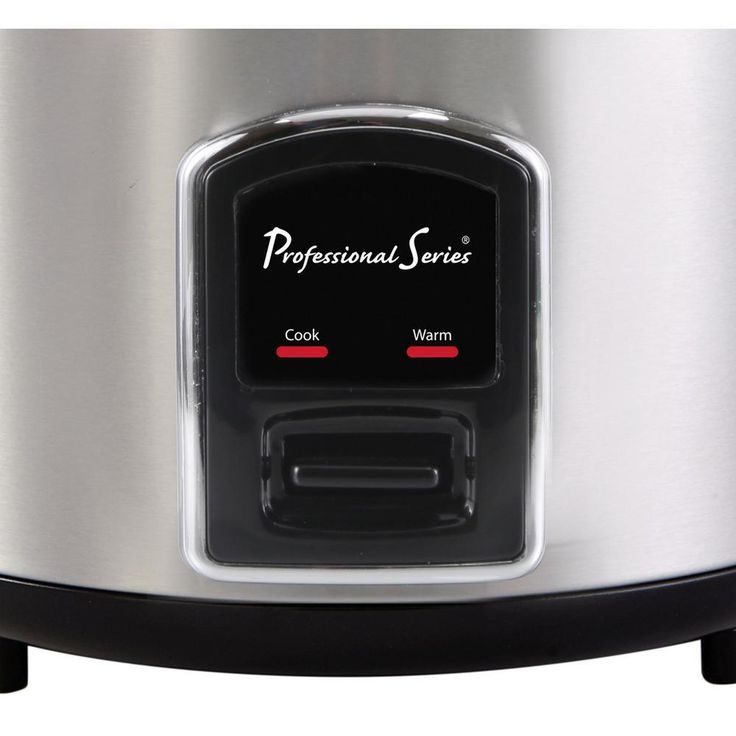 12-Cup Rice Cooker Stainless Steel