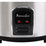 12-Cup Rice Cooker Stainless Steel