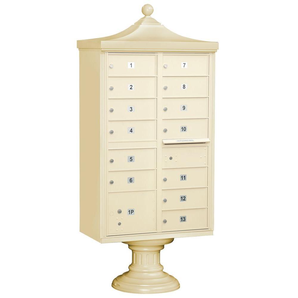 Regency Decorative 12-Compartment Post-Mount Cluster Box Unit - Super Arbor