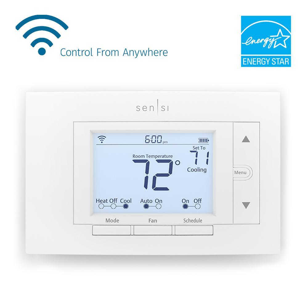 Emerson Sensi Wi-Fi Smart Thermostat for Smart Home - Super Arbor