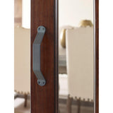 84 in. DesignGlide Matte Black Soft-Close Barn Door Sliding Door Hardware Kit - Super Arbor