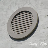 30 in. x 30 in. Octagon Primed Polyurethane Paintable Gable Louver Vent - Super Arbor