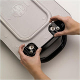 231 sq. in. Black Non-Stick Electric Griddle