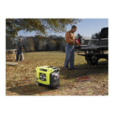 RYOBI 2,000-Watt Gray Gasoline Powered Digital Inverter Generator
