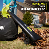 RYOBI 40-Volt Lithium-Ion Cordless Leaf Vacuum/Mulcher (Tool Only)