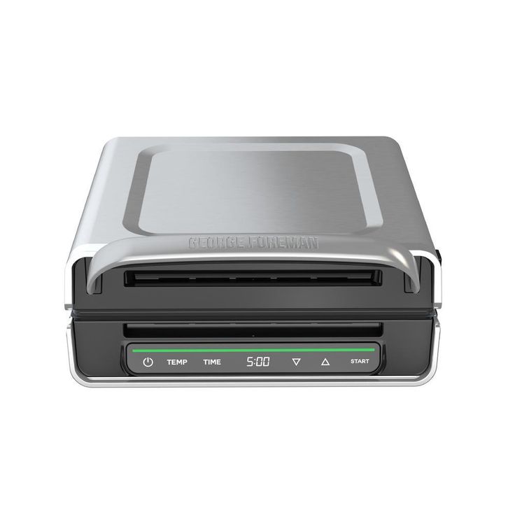 Smokeless - Digital Family Size Grill, Silver