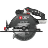 20-Volt MAX Cordless 6-1/2 in. Circular Saw (Tool-Only) - Super Arbor