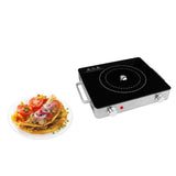 Single Burner 28 in. Black Infrared Electric Burner
