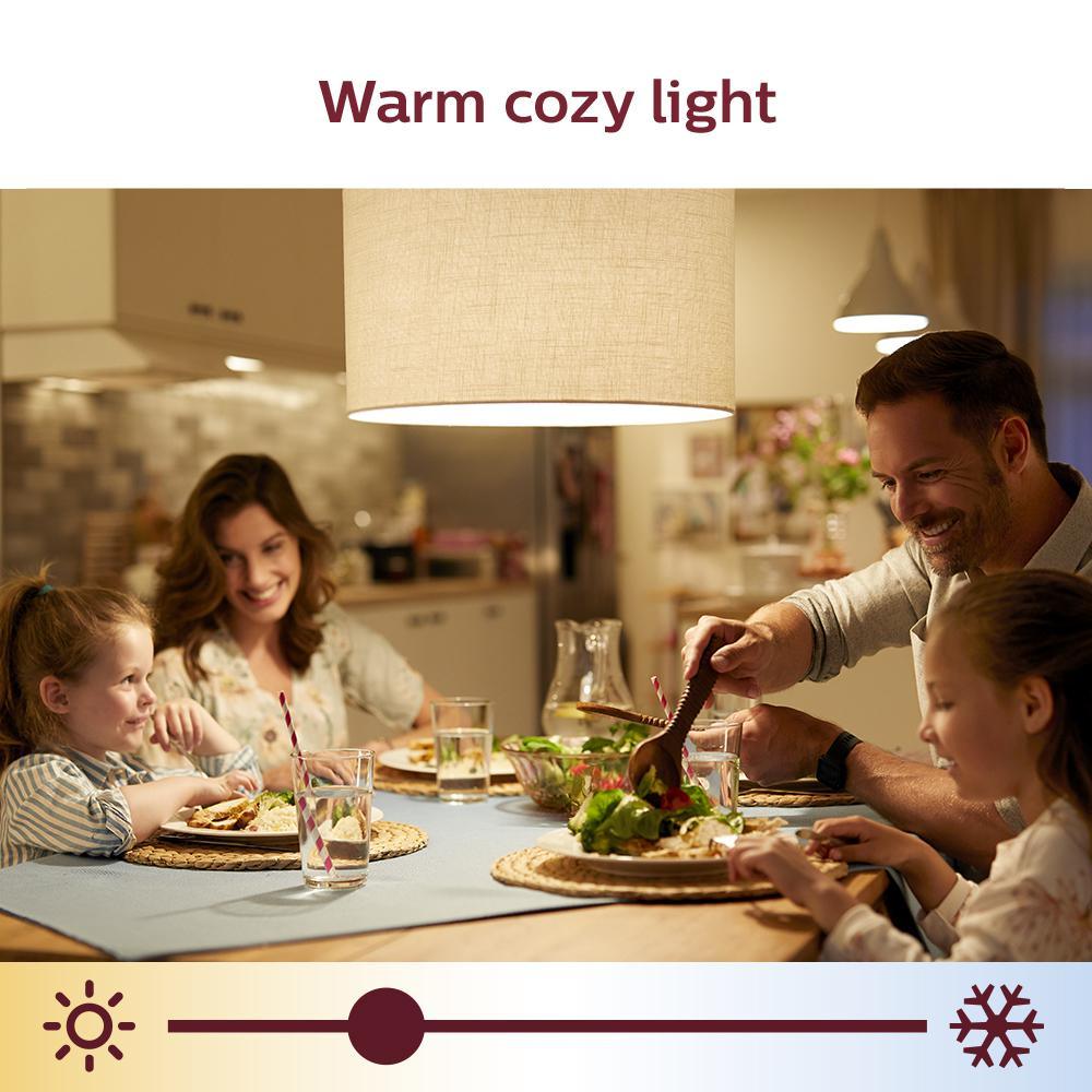 Tunable White A19 LED 60-Watt Equivalent Dimmable Smart Wi-Fi Wiz Connected Wireless Light Bulb (4-Pack) - Super Arbor