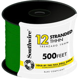 500 ft. 12 White Stranded CU THHN Wire - Super Arbor