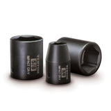 1/2 in. Drive 3/8 - 1-1/4 in. 6-Point Shallow Impact Socket Set (14-Piece) - Super Arbor