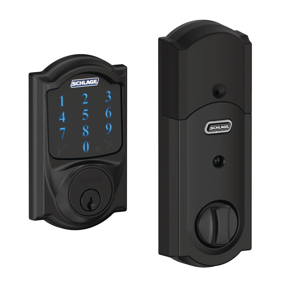 Camelot Bright Brass Connect Smart Door Lock with Alarm - Super Arbor