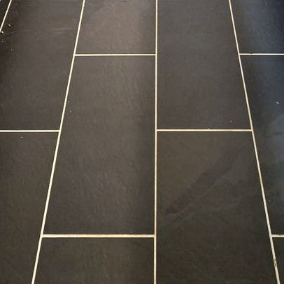 Galactic Slate Black 12 in. x 24 in. Matte Porcelain Floor and Wall Tile (13.62 sq. ft/ case)