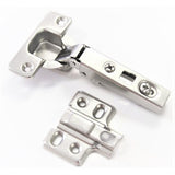 Concealed (35 mm) 110-Degree Clip-On Frameless Full Overlay Cabinet Hinge (6-Pair) - Super Arbor