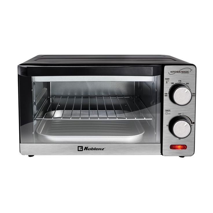 Kitchen Magic Collection Silver 10-Liter Toaster Oven